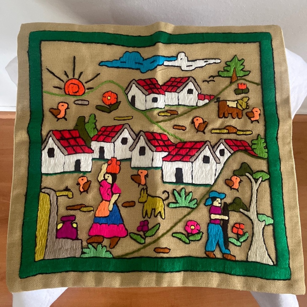 Beautiful Handmade Pillow Case from Guatemala